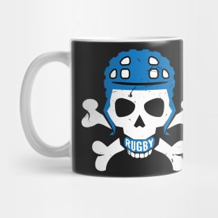 Rugby Fan Pirate Headgear Skull Mug